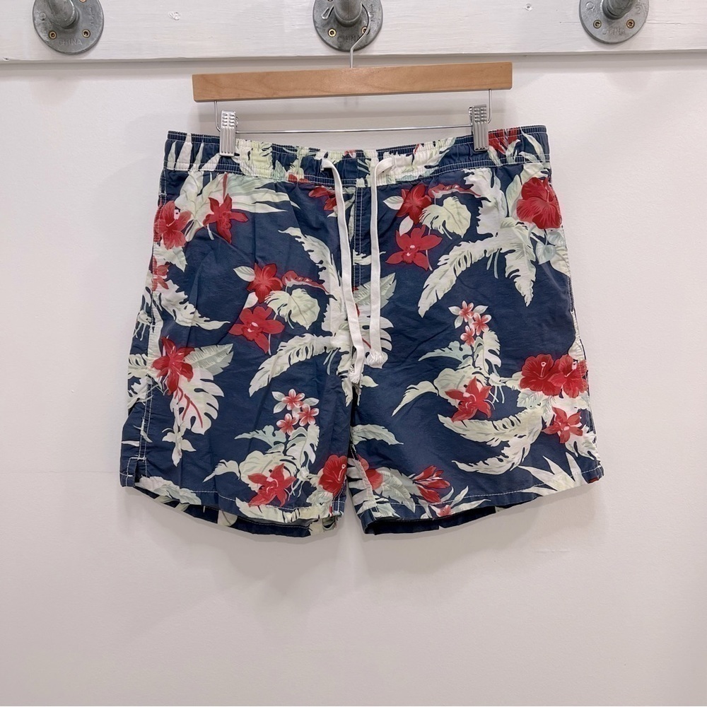 MENS floral swim trunks